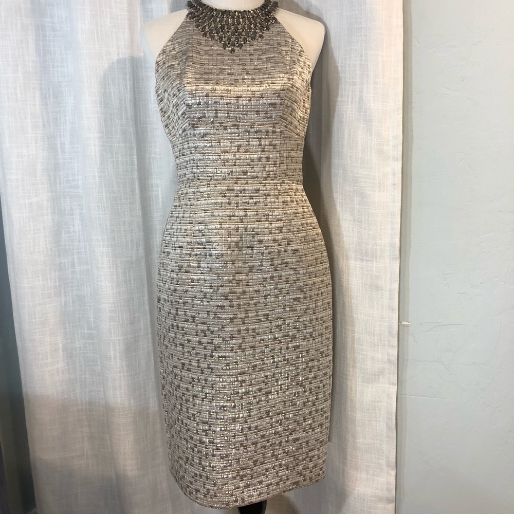 Maggie London Embellished Dress